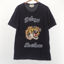 グッチ 430813 タイガー刺繍 クルーネック 半袖Tシャツ 買取実績です。