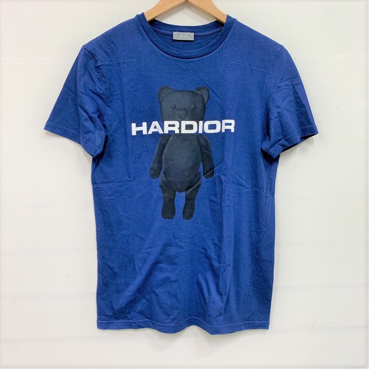 ディオールオムのブルー HARDIORベアプリント Tシャツの買取実績です。