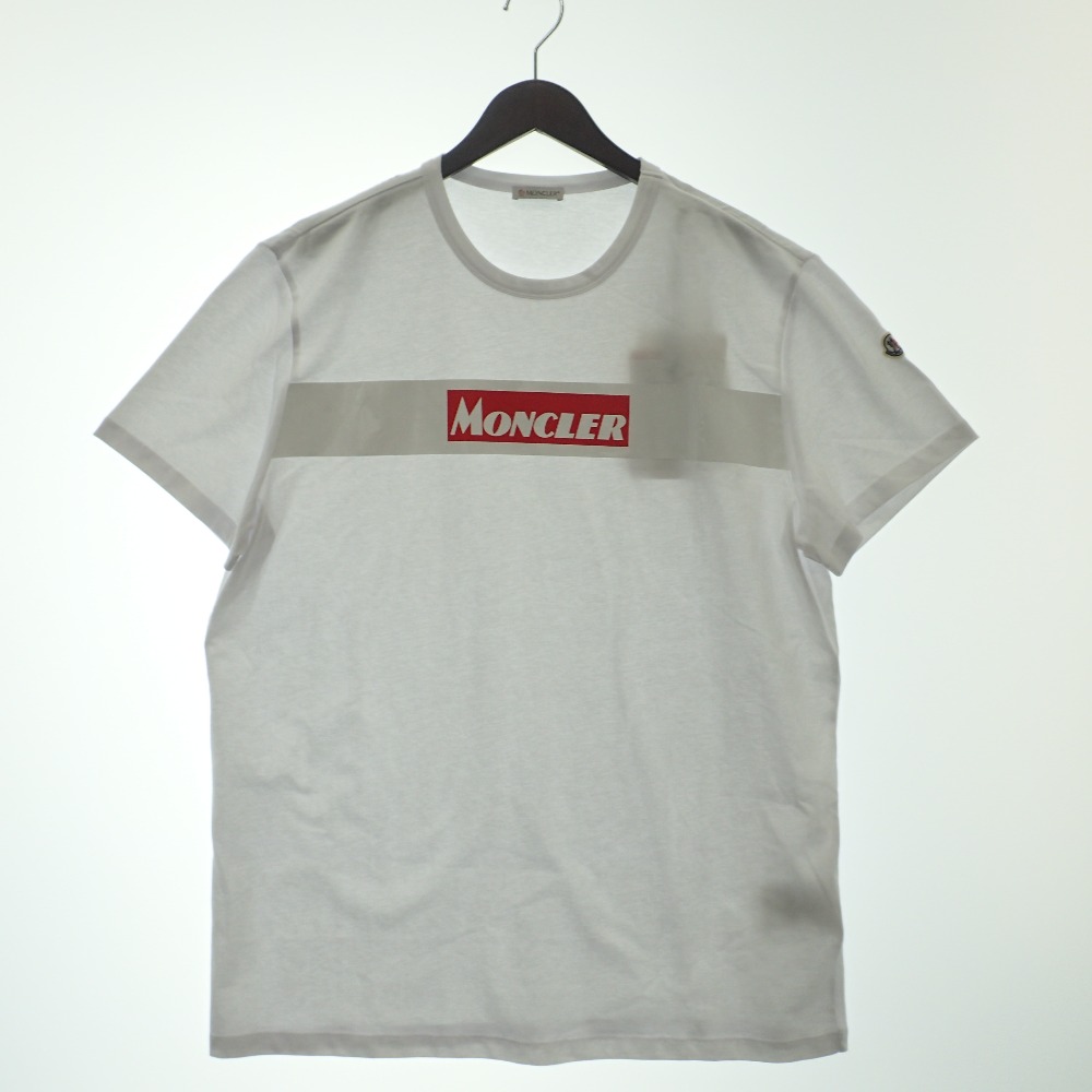 モンクレールのMAGLIA　T-SHIRT　ボックスロゴ　Ｔシャツ　ホワイトの買取実績です。