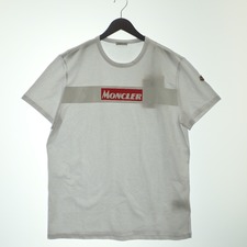 モンクレール MAGLIA　T-SHIRT　ボックスロゴ　Ｔシャツ　ホワイト 買取実績です。