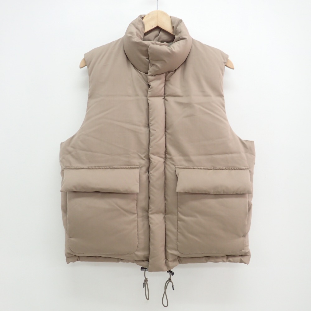 オーラリーのA9AV02PW LIGHT FINX POLYESTER DOWN VEST ダウンベスト メンズの買取実績です。