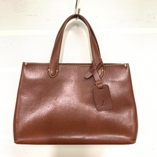 エコスタイル銀座本店で、土屋鞄製造所のディアリオというシリーズのブラウンのハンディトートバッグを買取ました。状態は若干の使用感がある中古品です。