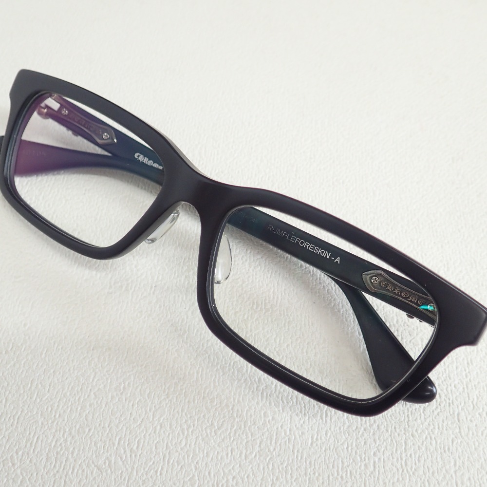 クロムハーツ KEEPER 2 スクエアフレームサングラス/眼鏡 メンズ  