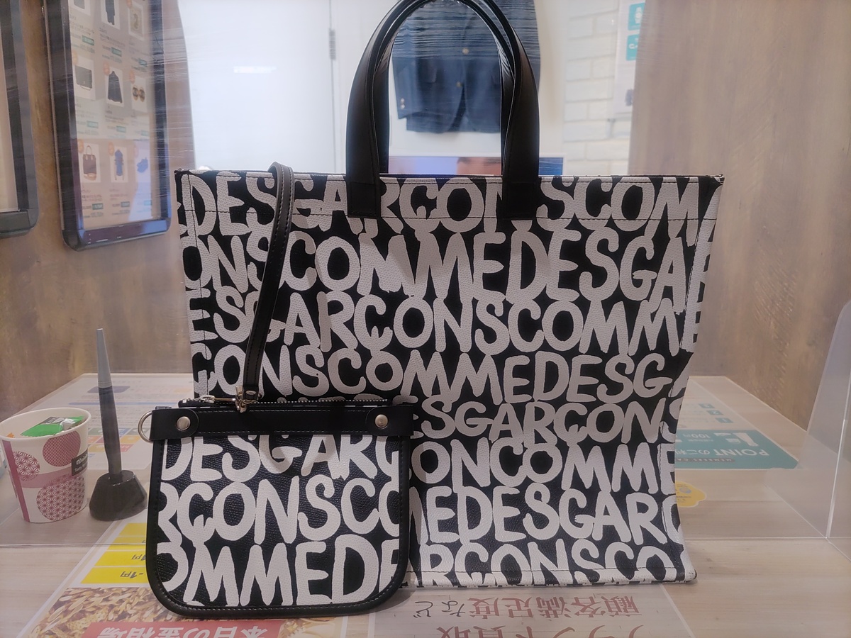 大容量 COMME des GARCONS コムデギャルソン PVC バッグ（新品