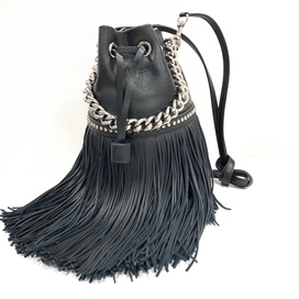 ジェイ&エムデヴィッドソンの黒 FRINGE CARNIVAL MINI ショルダーバッグ レザーの買取実績です。