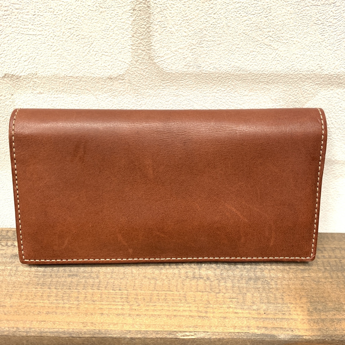 土屋鞄製造所のディアリオシリーズ ブラウン 2つ折り 長財布の買取実績です。