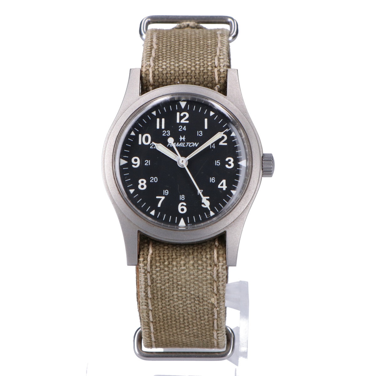 ハミルトンの9415A Khaki カーキ 旧ロゴ 手巻き 腕時計の買取実績です。