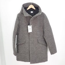 シーピーカンパニーのSHETLAND SL PARKA ツイード フーテッドコートを買取させていただきました。宅配買取センター状態は数回使用程度の新品同様品です。