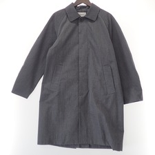 ヤエカ 155001 SOUTIEN COLLAR COAT SHORT グレー ステンカラーコート 買取実績です。