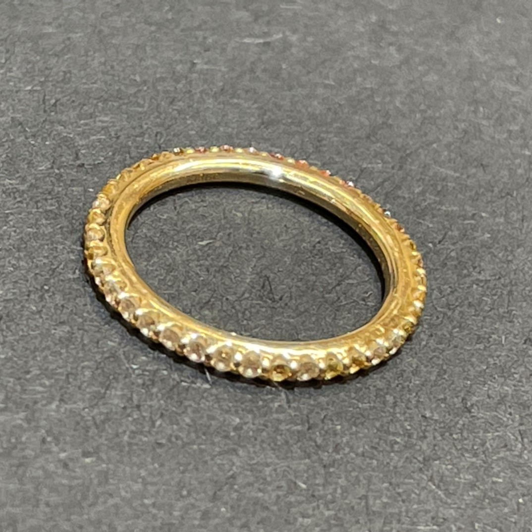 ポンテヴェキオのK18PG サファイヤ0.26ct ダイヤ0.10ct ピンキーリングの買取実績です。