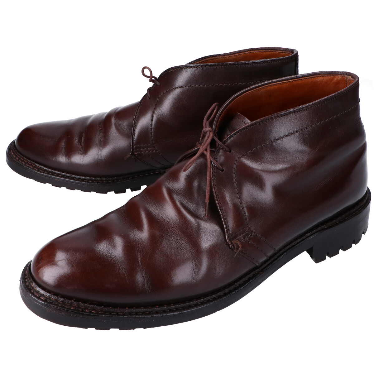 オールデンの靴のブラウン 1327C カーフ コマンドソール バリーラスト 2アイレットチャッカブーツの買取価格・実績 2021年8月1日公開