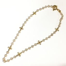 シャネルのGP 93P フェイクパール×クロスモチーフ ロングネックレスの買取実績です。