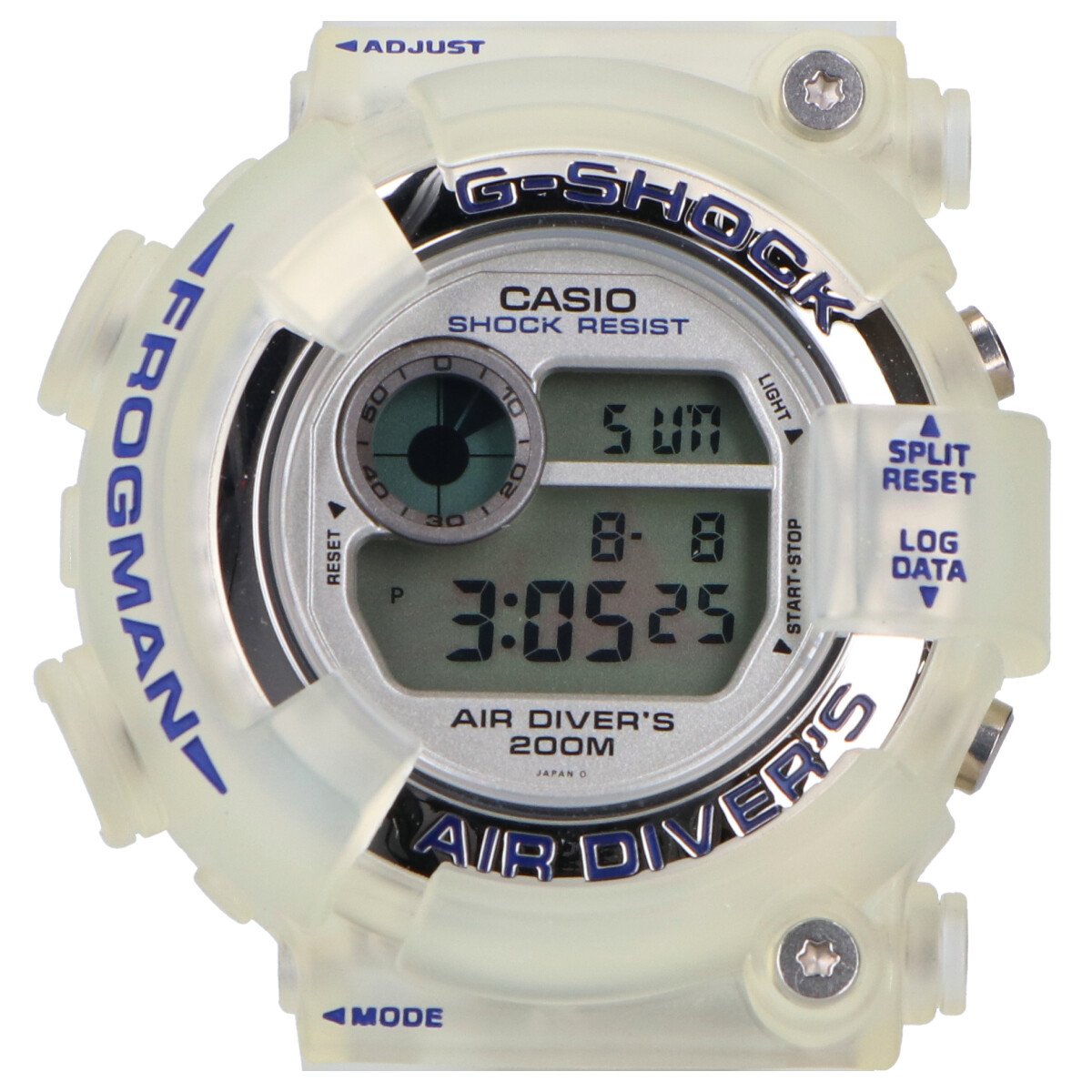 G-SHOCKのDW-8250WC-7BT フロッグマン W.C.C.S.世界サンゴ礁保護協会オフィシャルモデル デジタル時計の買取実績です。