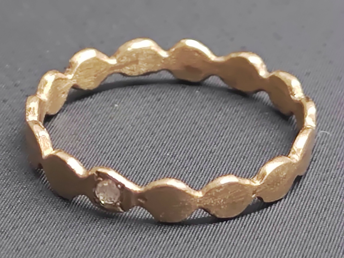 KAORU ポンデリング K10 KAORU フラットポンデ リング／K10ピンク