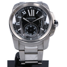 カルティエのW7100016 CALIBREカリブルドゥカルティエ バックスケルトン 自動巻 時計を買取させていただきました。エコスタイル宅配買取センター