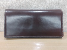エコスタイル新宿店で、ココマイスターのシェルコードバンを使ったスタンフォード 2つ折り財布を買取しました。