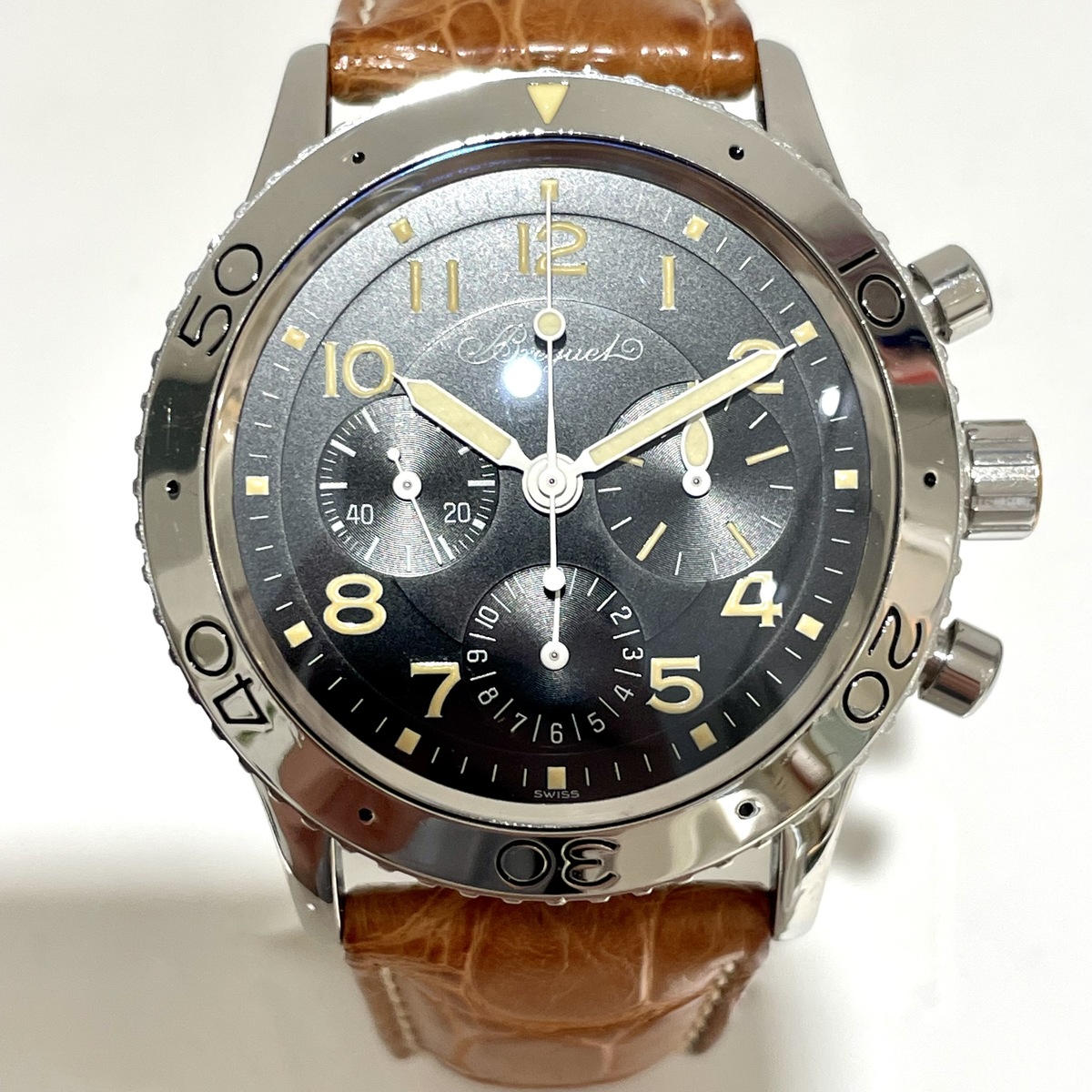 ブレゲのSS アエロナバル 3800.26706 自動巻き時計の買取実績です。