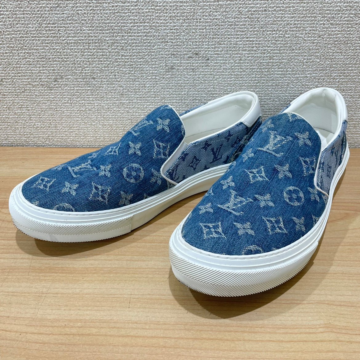 ローカット 【LOUIS VUITTON】トロカデロライン スニーカー モノグラム ライン