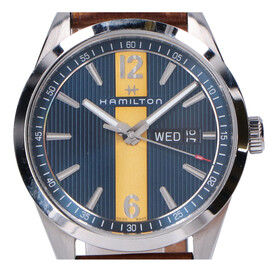 2788のH433110 ブロードウェイ デイデイト クオーツ ウォッチ 腕時計の買取実績です。