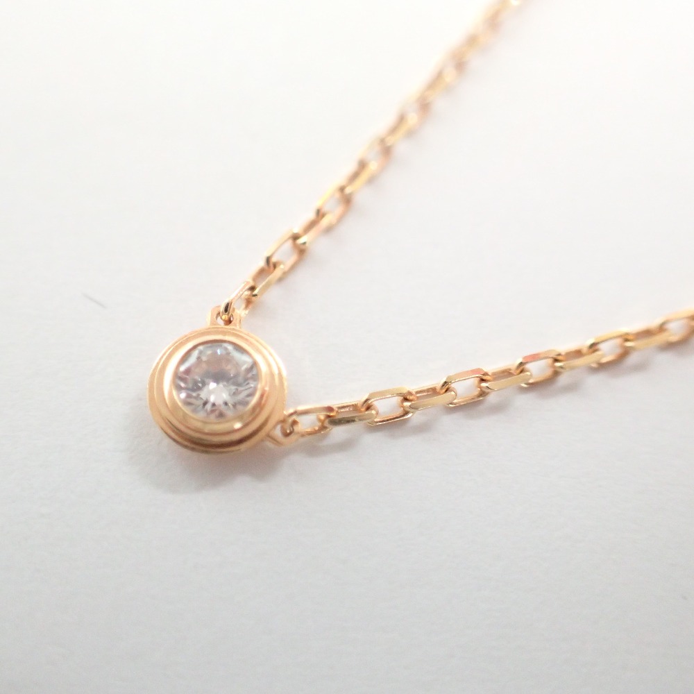 カルティエのブランドのk18 750 イエローゴールド ダイヤモンド 0 04ct ディアマンレジェネックレス Xs の買取実績です 21年8月27日公開の情報です エコスタイル