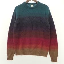 浜松入野でポールスミスを買取。品番が283408 233Sのアーティストストライプグラデーションクルーネックセーターを買取しました。状態は通常使用感があるお品物です。