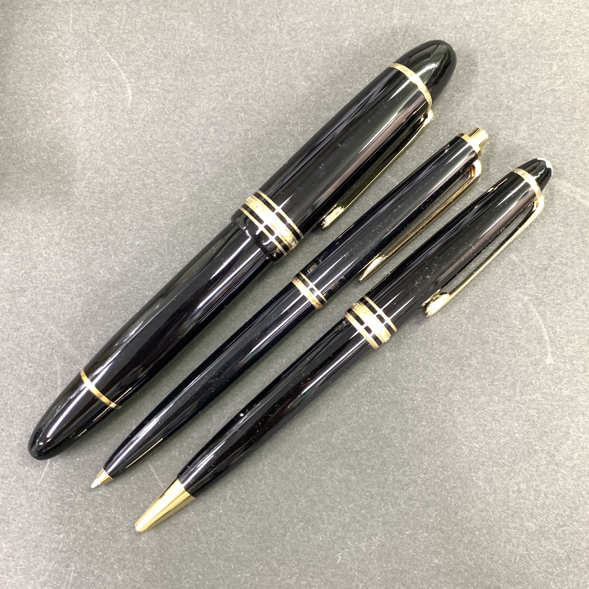 モンブランのペン先 K14 万年筆 ボールペン シャーペン 3点セットの買取実績です。
