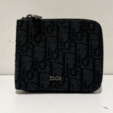 エコスタイル渋谷店で、ディオールの財布(24.BO.1210 オブリーク ジャカード ジップウォレット)を買取りました。