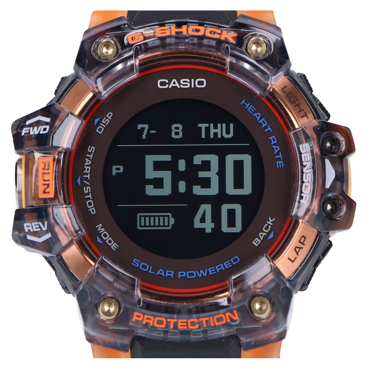 ジーショックの2020年製 G-SQUAD GBD-H1000-1A4JR 心拍計/GPS機能 デジタル 腕時計の買取実績です。