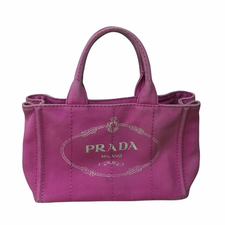 プラダ 1BG439 ピンク カナパ 2WAYハンドバッグ 買取実績です。