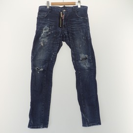 ディースクエアードのS71LB0315 Slim jean　ダメージ加工　ボタンフライデニムパンツ/ボトムスの買取実績です。
