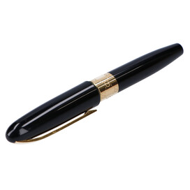 3421のシマ柄　ペン先18K　万年筆　ペン種M　ブラック×ゴールドの買取実績です。