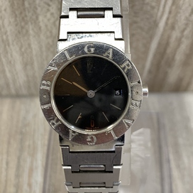 エコスタイル銀座本店で、ブルガリの型番がBB26SSDのブルガリブルガリの不動のクォーツ時計を買取ました。