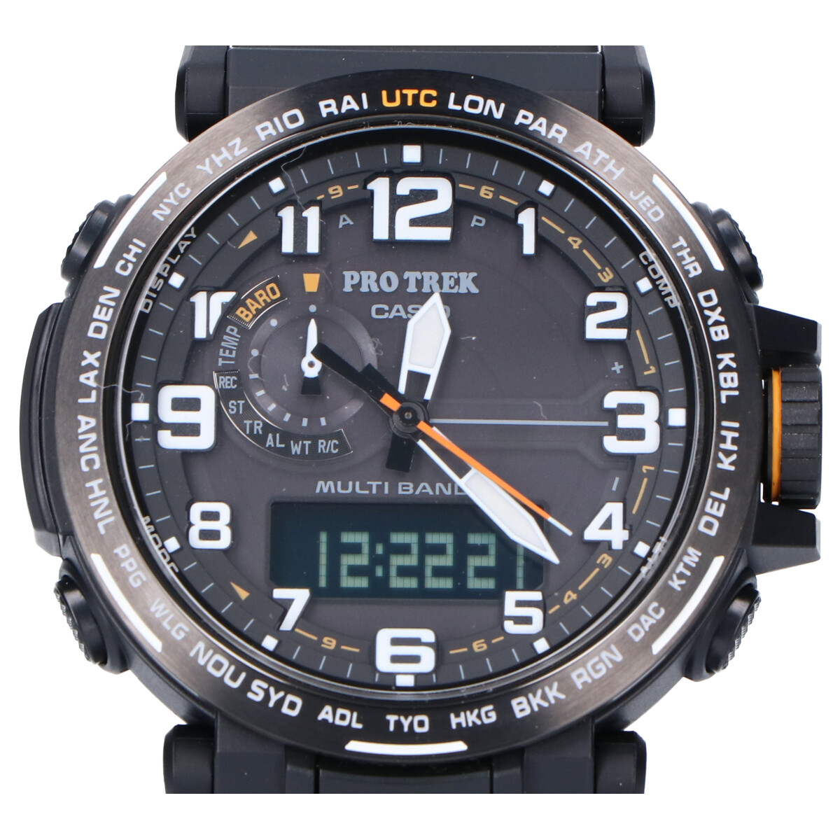カシオのPRW-6600Y-1A9JF プロトレック MULTIBAND6 タフソーラー電波 腕時計の買取実績です。