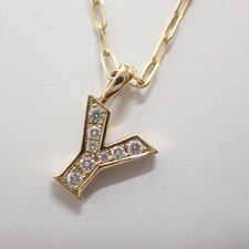 渋谷店で、アイファニーのアルファベットネックレス(K18YG ダイヤモンド付)を買取りました。状態は若干の使用感がある中古品です。