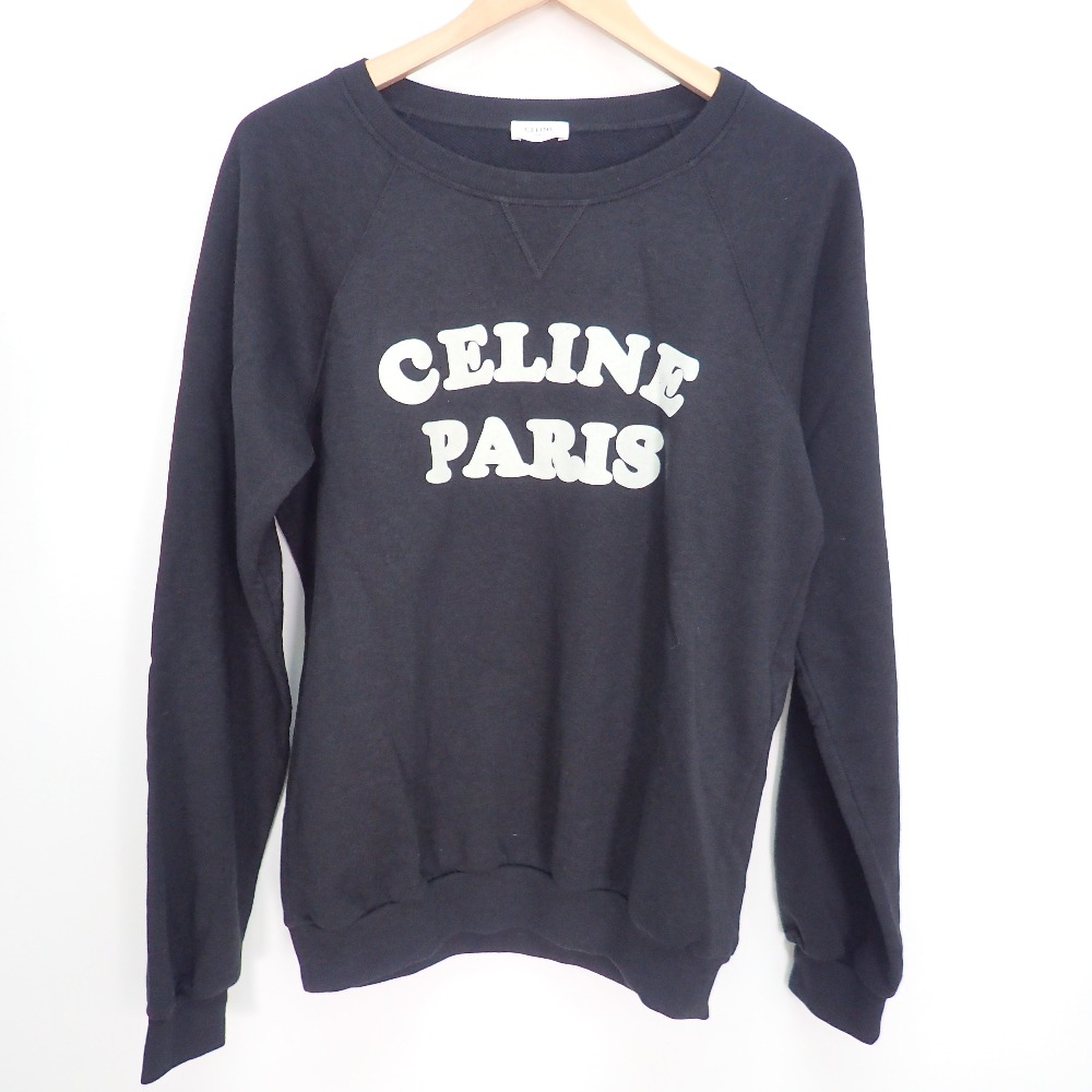 セリーヌの2Y138607F FELPA LOGO CELINE PARIS クルーネック スウェット メンズの買取実績です。