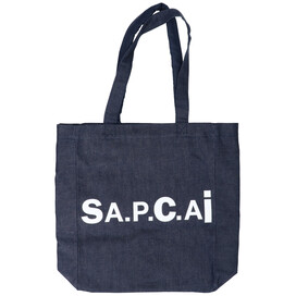 アーペーセーの2021SS　×sacai　ネイビー　holly　リバーシブル　トートバッグの買取実績です。