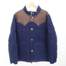 ロンハーマン 2820400194 Concho Down JKT コンチョ釦 ヨークレザー切替 ダウンジャケット メンズ 買取実績です。