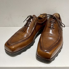エコスタイル渋谷店で、ベルルッティの革靴(ブラウン ウルティマ 2007年製 スクエアトゥ)を買取りました。状態は綺麗な状態の中古美品です。