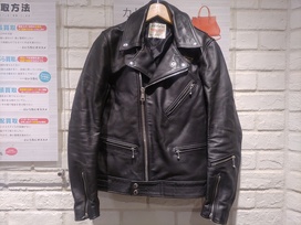 ルイスレザーの441T タイトフィット サイクロン ブラックニットナイロン ダブルライダースの買取実績です。