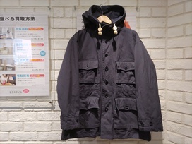 ナイジェルケーボンの19AW 8039-00-00001 HALFTEX SWEDISH PARKA スウェディッシュパーカの買取実績です。