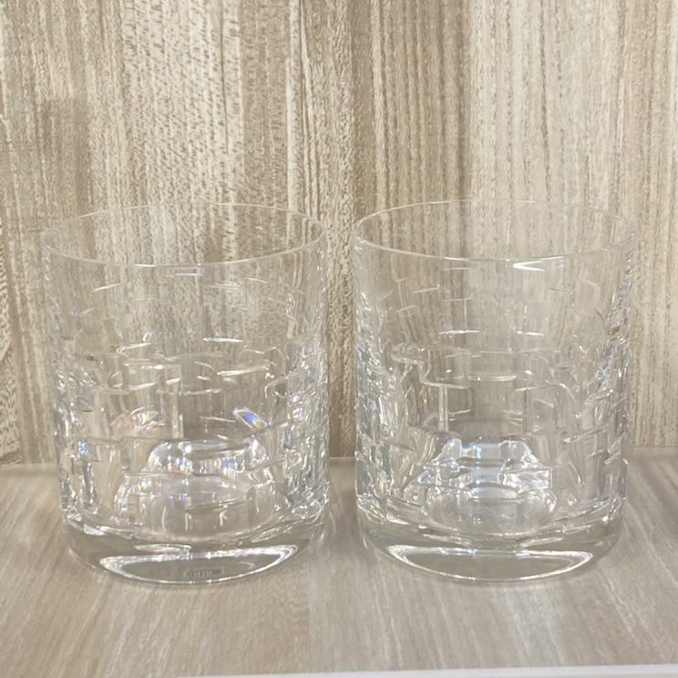 エルメスのADAGEアダージュ クリスタル スモールサイズ オールドファッション ロックペアグラスタンブラーの買取実績です。