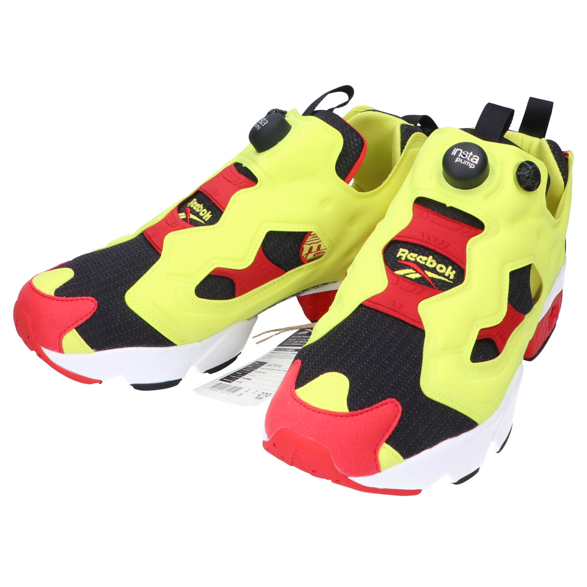 リーボックのV47514　INSTA PUMP FURY OG CITRON/インスタポンプフューリーオリジナルシトロン　スニーカーの買取実績です。