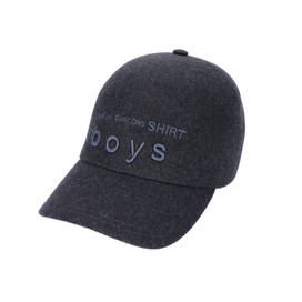 コムデギャルソンのSHIRT boySシャツボーイズ W25942 ウール ロゴ キャップの買取実績です。