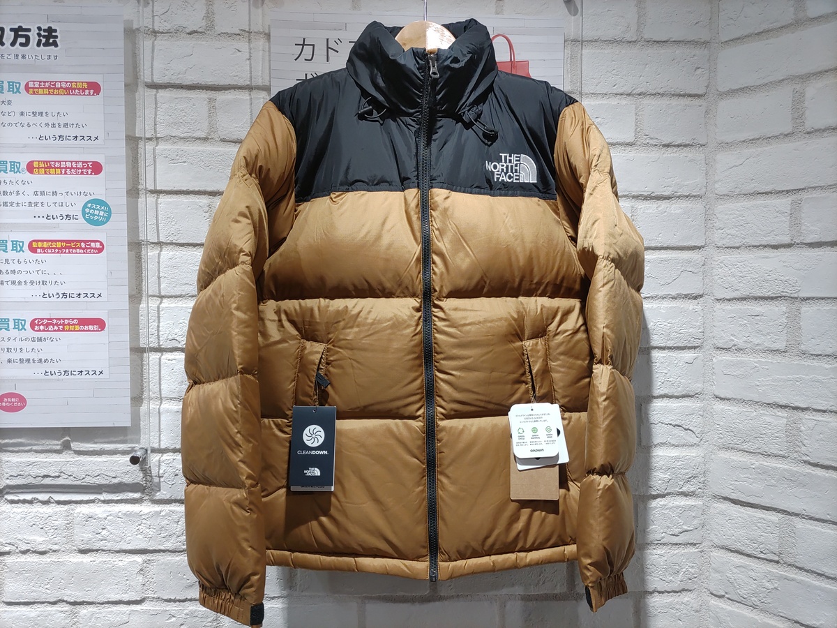 THE NORTH FACE ヌプシダウンジャケット ユーティリティブラウン L ...