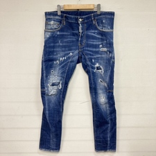 ディースクエアード S71LB0680 TIDY BIKER JEAN ダメージ加工 ボタンフライデニムパンツ 買取実績です。