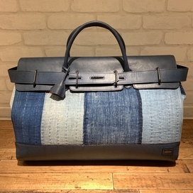ポーター(吉田カバン)の×5525gallery BORO デニム×レザー ボストンバッグの買取実績です。
