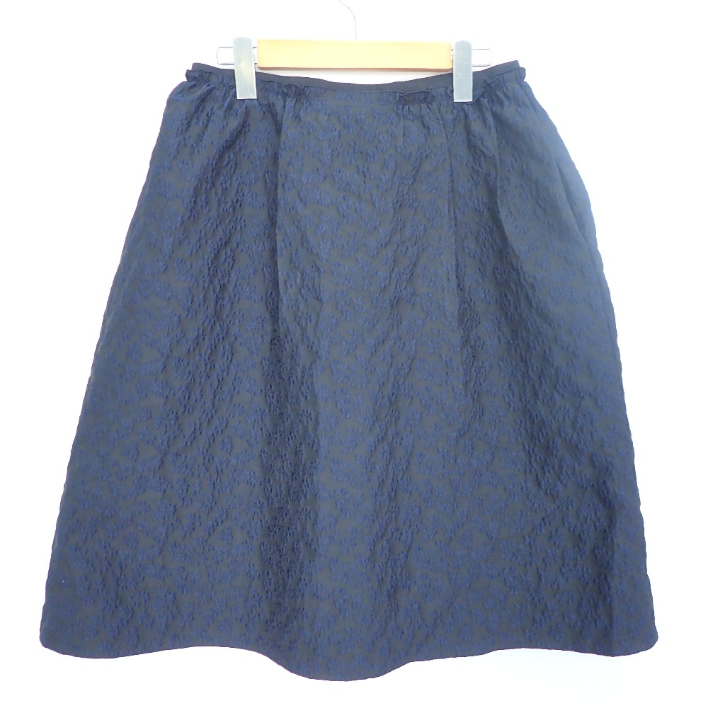 フォクシーニューヨークの40965 Peonyピオニー 花柄刺繍 フレア