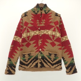 スタンダードカリフォルニアのSD HANDKNIT CARDIGAN　総柄ショールカラーカーディガンの買取実績です。