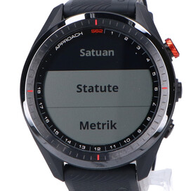 ガーミンのAPPROACH S62 GPS ゴルフ用スマートウォッチの買取実績です。