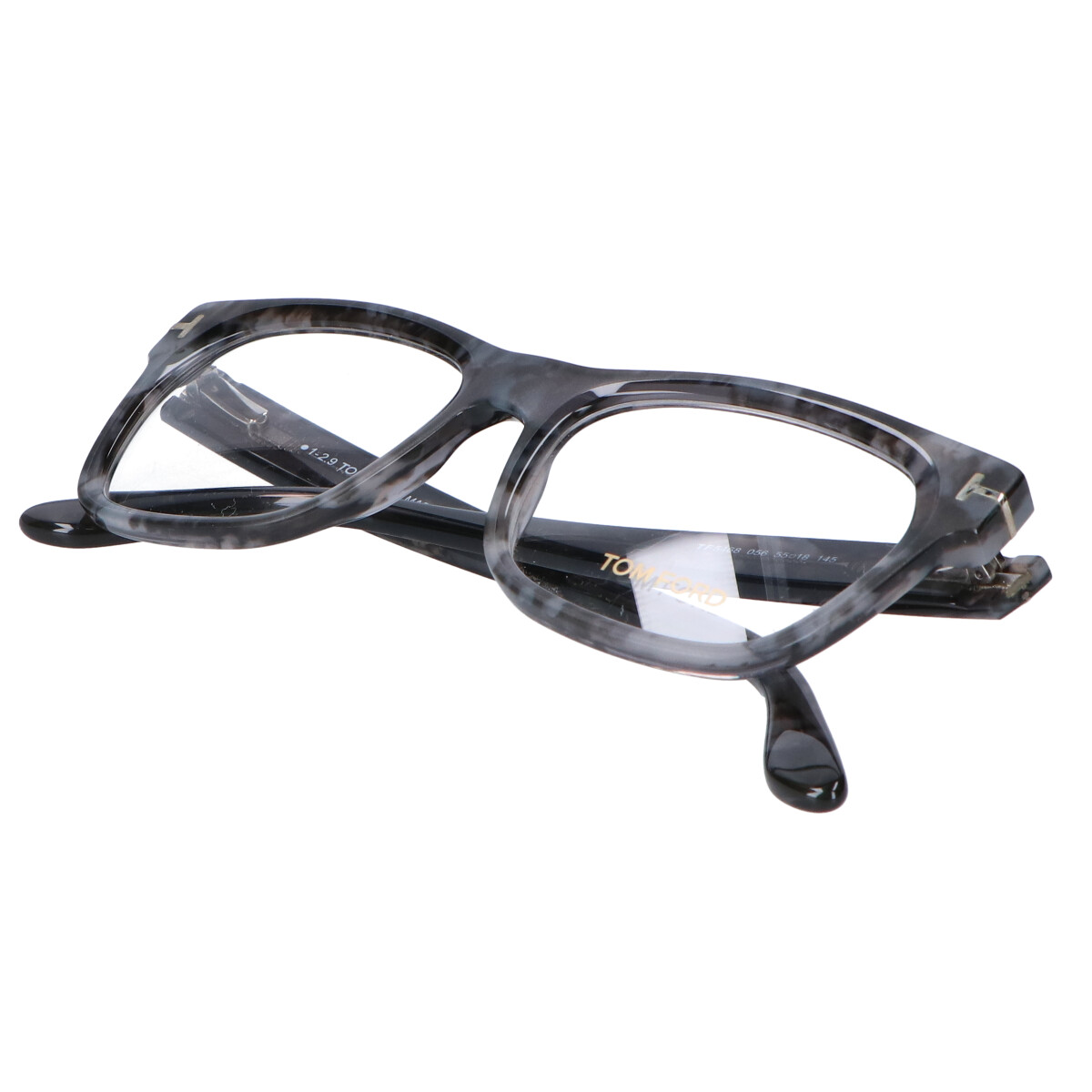 トムフォードのTF5468　デモレンズ　ウェリントン　メガネフレーム/眼鏡　145 056　グレー系の買取実績です。